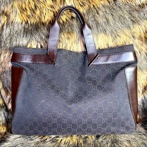 Vintage - Gucci GG monogram Razor - Chestnut brown